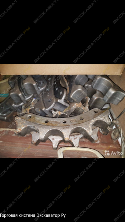 Caterpillar D6R сегменты комплект [1]