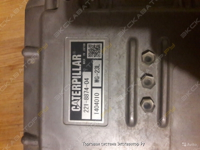 Блок управления cat 345 d [1]