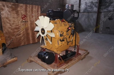 Двигатель shanghai sc11cb184g2b1 на Shantui sd16 [1]