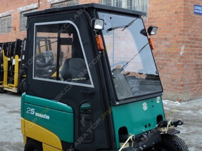 Металлическая кабина на погрузчик Komatsu 2,5т [1]