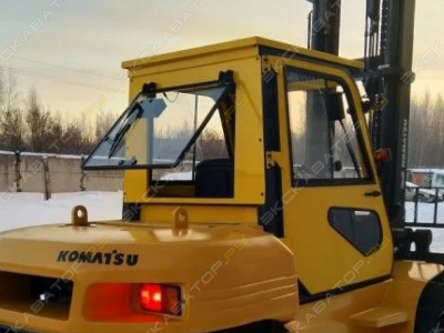 Металлическая кабина на погрузчик Komatsu 7т [3]