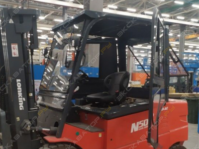 Металлическая кабина на погрузчик Lonking LG50B [2]