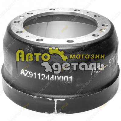 Барабан тормозной передний мост 2007 г STEYR HOWO [1]