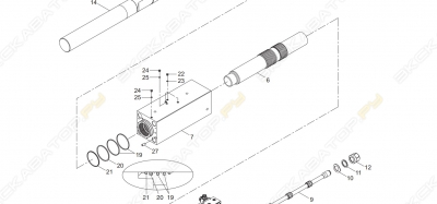 Поршень для гидромолота DAEMO B800 [1]