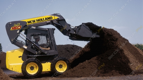 Мини-погрузчик NEW HOLLAND L160