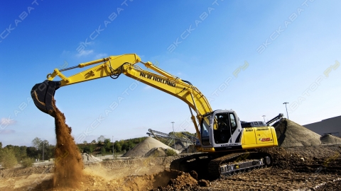 Гусеничный экскаватор NEW HOLLAND E215