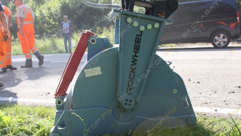 Гидравлическая фреза Rockwheel