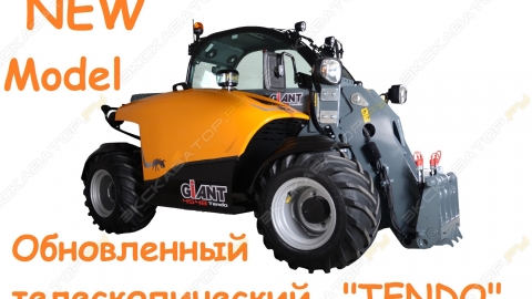Teлескопический мини-погрузчик GiANT 4548HD Tendo