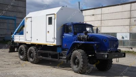 АРОК на шасси УРАЛ-4320 с КМУ ИМ 50