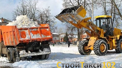 Очистка снега, вывоз снега