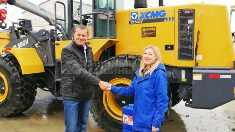 Фронтальный погрузчик xcmg ZL50GV