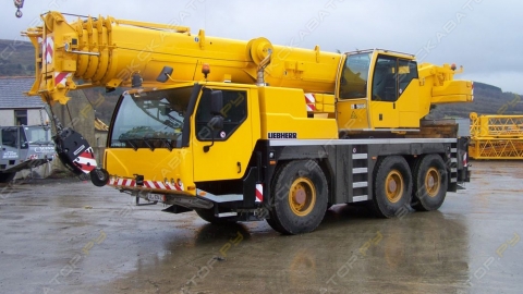 АРЕНДА АВТОКРАНА LIEBHERR LTM 1050