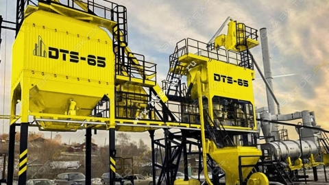 Асфальтобетонный завод DTS-65 (до 65 т/час)