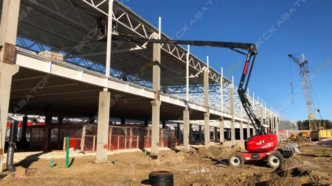 Manitou 180ATJ на объекте