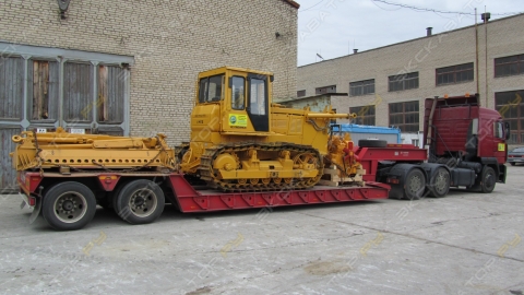 Доставка бульдозера Б10М и двигателя