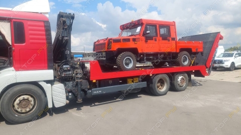 Отгрузка шахтного пикапа Huafeng FL-1.5