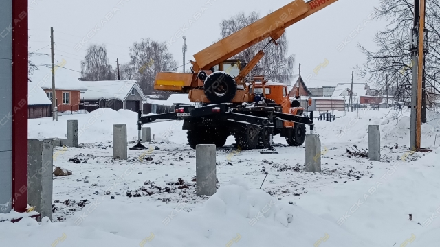 Аренда сваебойной установки ГАЛИЧАНИН на шасси Урал, Чебоксары - №846441