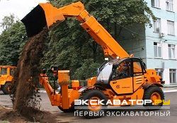 Фронтальные погрузчики колесные Амкодор 540-105
