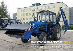 Экскаваторы-погрузчики Елазовец ЭП-2626ЕМ с гидромолотом