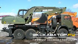 Колесные экскаваторы UMG ЭОВ-3523