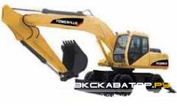 Колесные экскаваторы Powerplus PP200E-IX