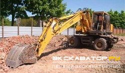 Колесные экскаваторы Case 888