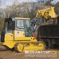 Фронтальные погрузчики колесные John Deere 605C