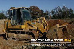 Фронтальные погрузчики колесные John Deere 655C