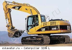 Гусеничные экскаваторы Caterpillar 320С L