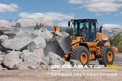 Фронтальные погрузчики колесные Case 921F