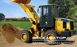 Фронтальные погрузчики колесные SEM 616B