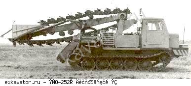 Траншеекопатели Дмитровский ЭЗ ЭТЦ-252А