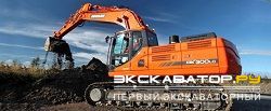 Гусеничные экскаваторы Doosan DX300LC-3