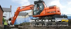 Колесные экскаваторы Doosan DX170W