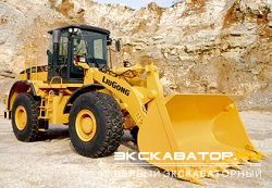 Фронтальные погрузчики колесные LiuGong CLG856III