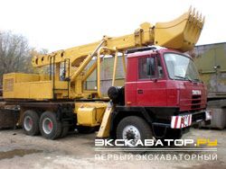 Экскаваторы-планировщики Tisovec UDS-114 на шасси Tatra T815