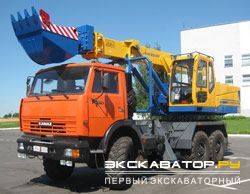 Экскаваторы-планировщики Святовит EW-25-M1 шасси КамАЗ