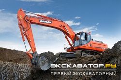 Гусеничные экскаваторы Doosan DX380LC-3