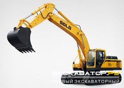 Гусеничные экскаваторы SDLG LG6360E