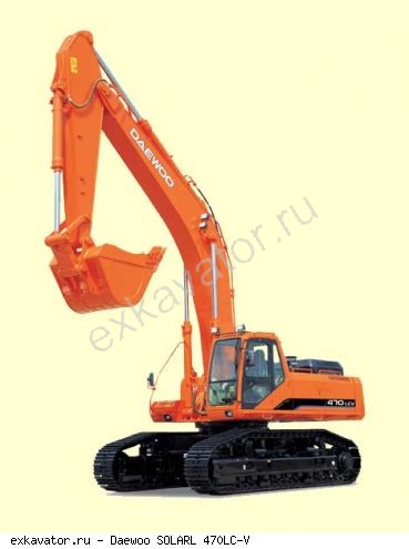 Гусеничные экскаваторы Daewoo SOLAR 470LC-V
