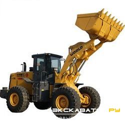 Фронтальные погрузчики колесные World W156