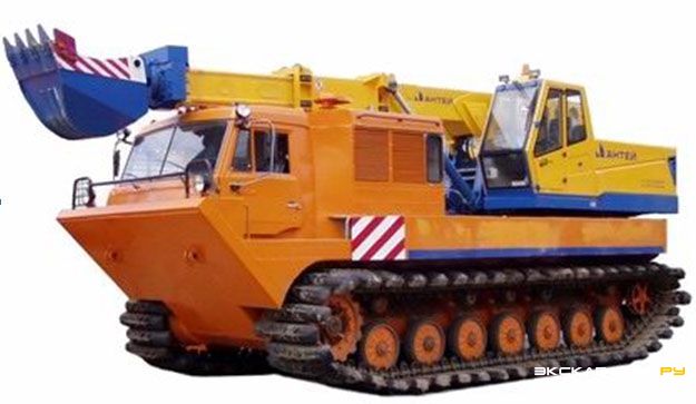 Нестандартные экскаваторы Святовит ТТМ 6902Э