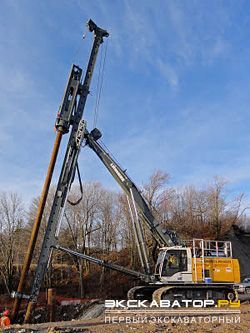 Сваебои, сваебойные установки Liebherr LHR 100