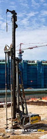 Сваебои, сваебойные установки Liebherr LRB 155