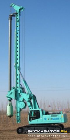 Сваебои, сваебойные установки Kopernik SD-15