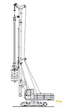 Сваебои, сваебойные установки Casagrande B170