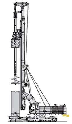 Сваебои, сваебойные установки Casagrande B250