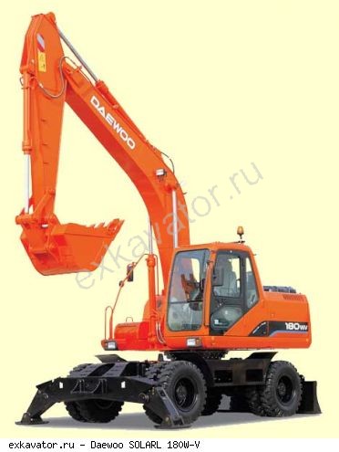 Колесные экскаваторы Daewoo SOLAR L 180W-V