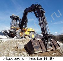 Колесные экскаваторы Mecalac 14MBX