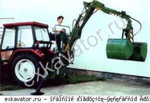Экскаваторы-погрузчики Грундтрак Навесной погрузчик-экскаватор